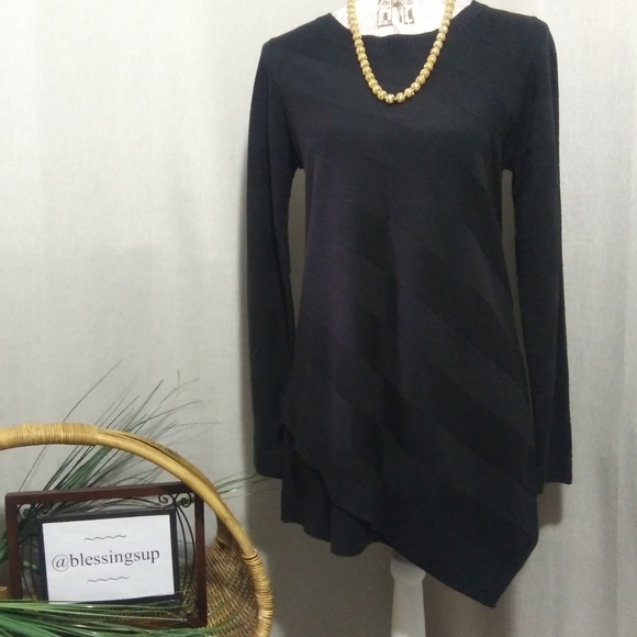 The Limited Sweaters - The Limited Black Sweater Size M